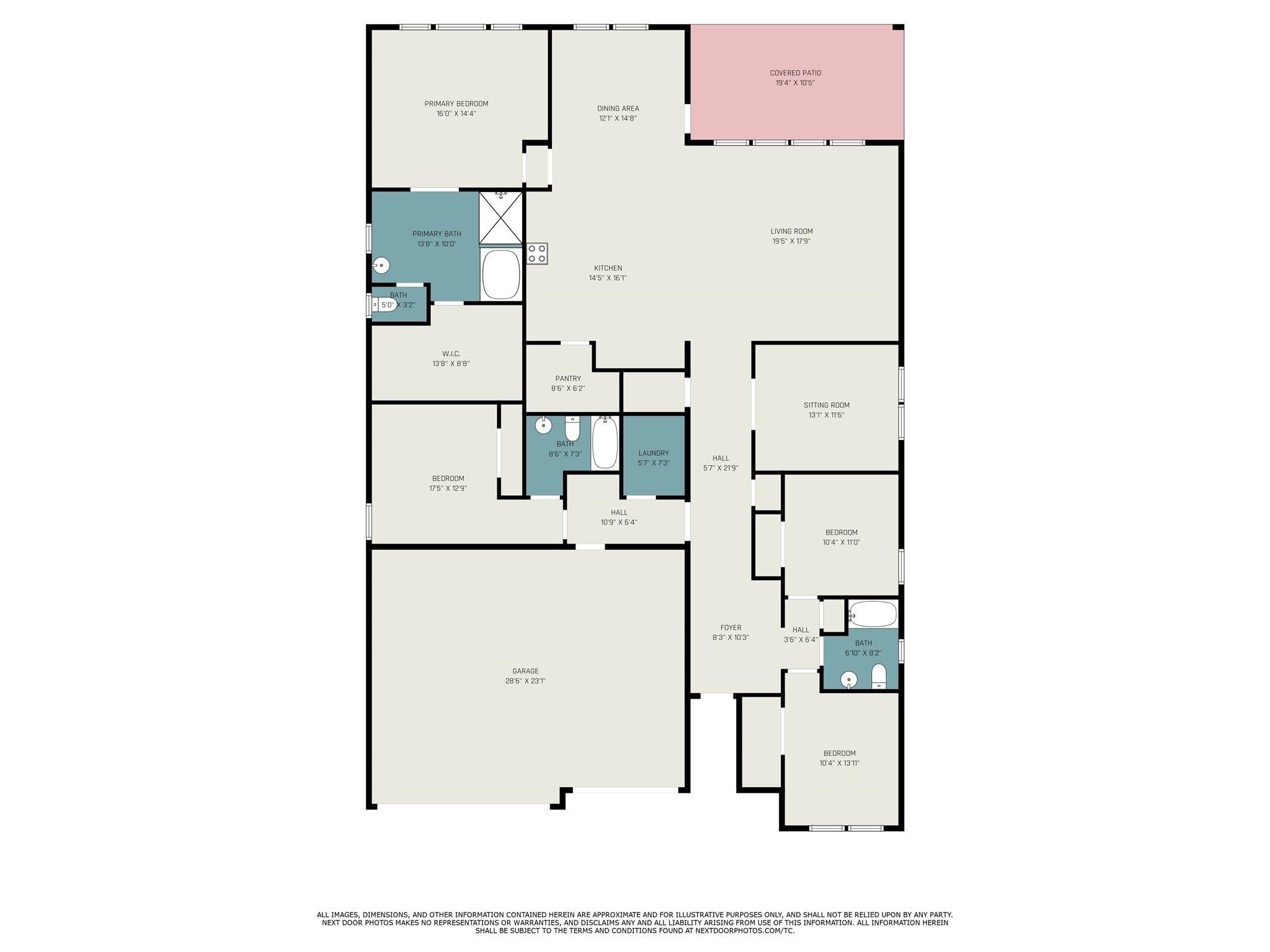 1818 Homewood Point Lane Rosharon, TX 77583 - Photo 41 of 41 a picture of floor plan
