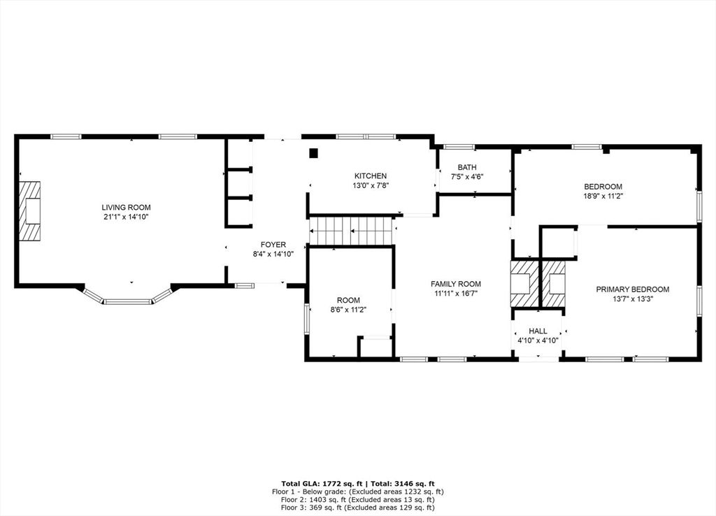 11 Millville Road Mendon, MA 01756 - Photo 26 of 28 a picture of a floor plan