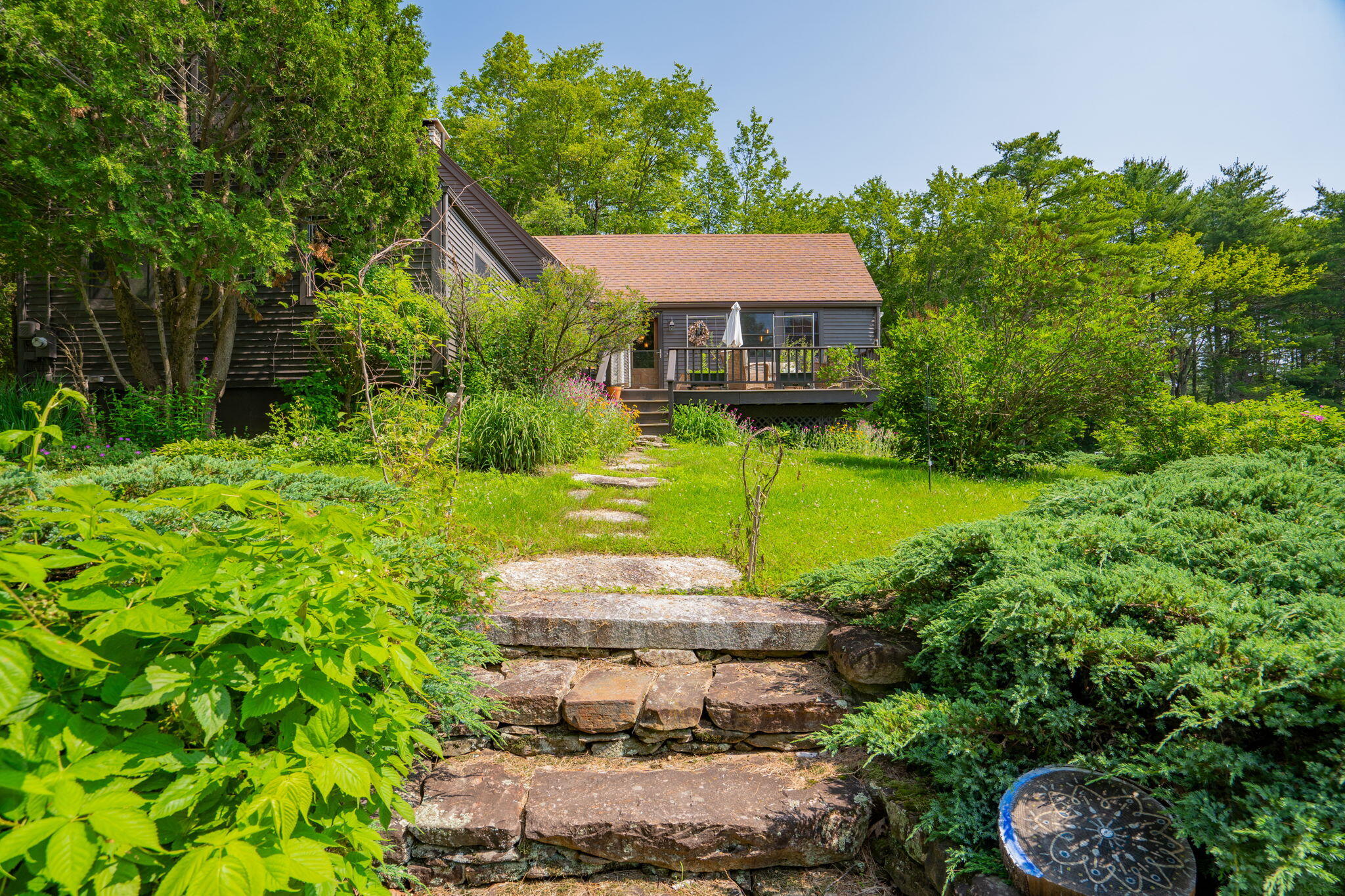 897 Lewis Hill Road Bowdoin, ME 04287 - Photo 74 of 79 Stone wall