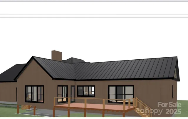 a front view of a house with entryway