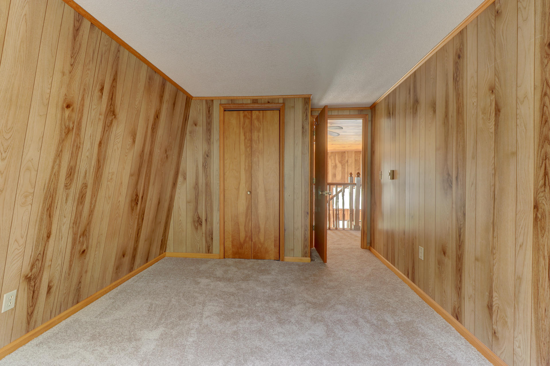 88 Ingram Road Henry, VA 24102 - Photo 26 of 34 a view of a hallway with a wooden door