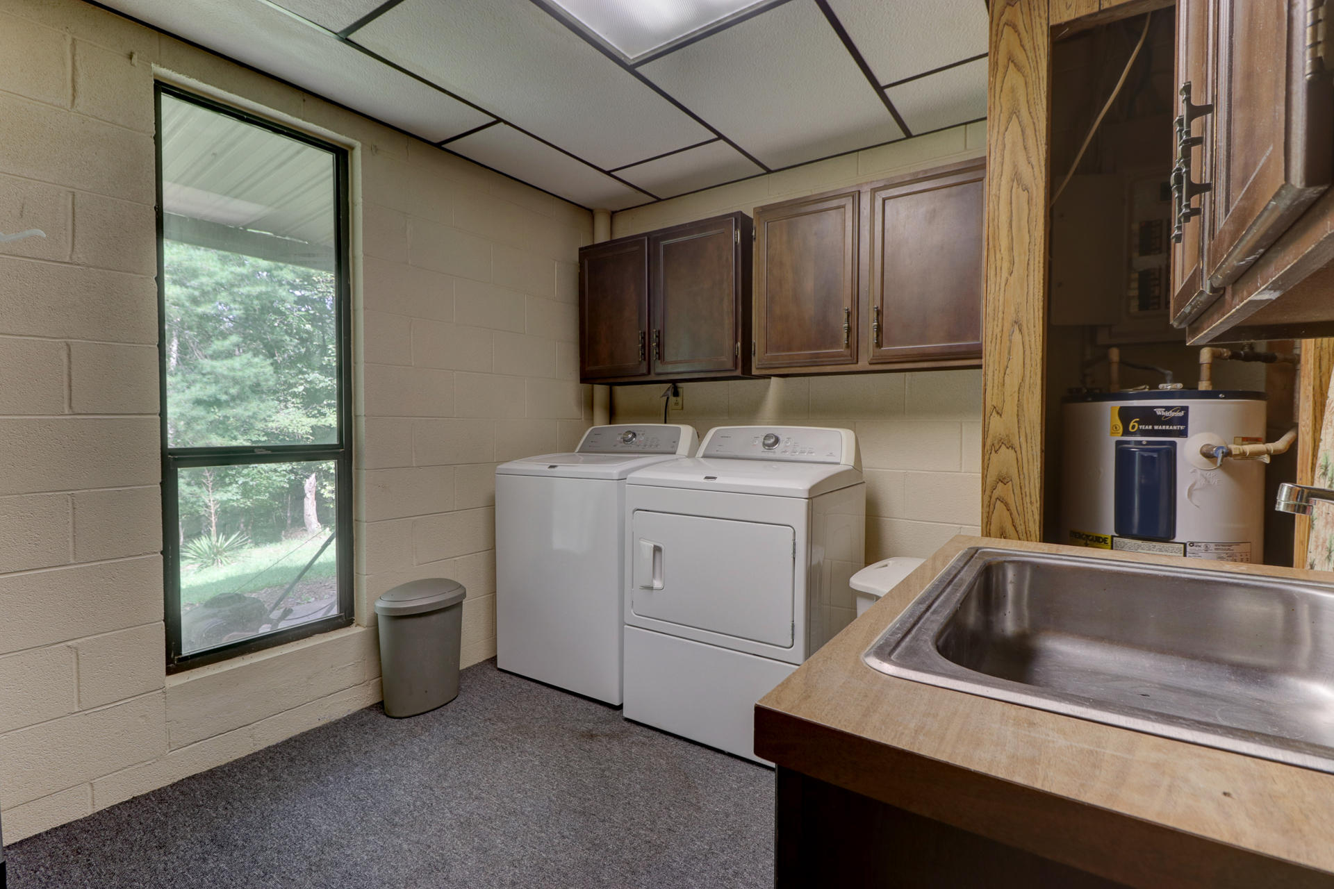 88 Ingram Road Henry, VA 24102 - Photo 32 of 34 a utility room with dryer and washer