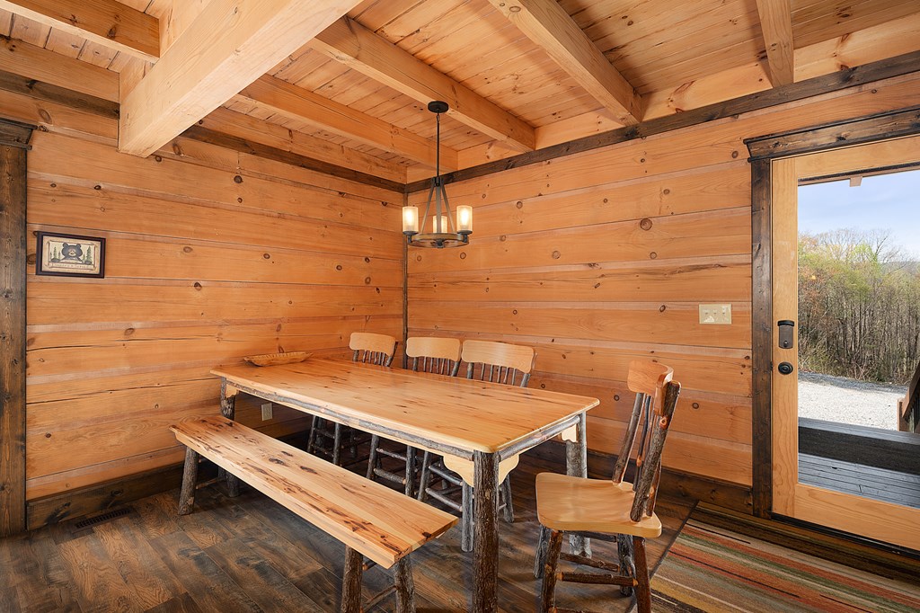 136 A Pack Creek Road Blue Ridge, GA 30513 - Photo 40 of 66 a view of an outdoor space with seating area