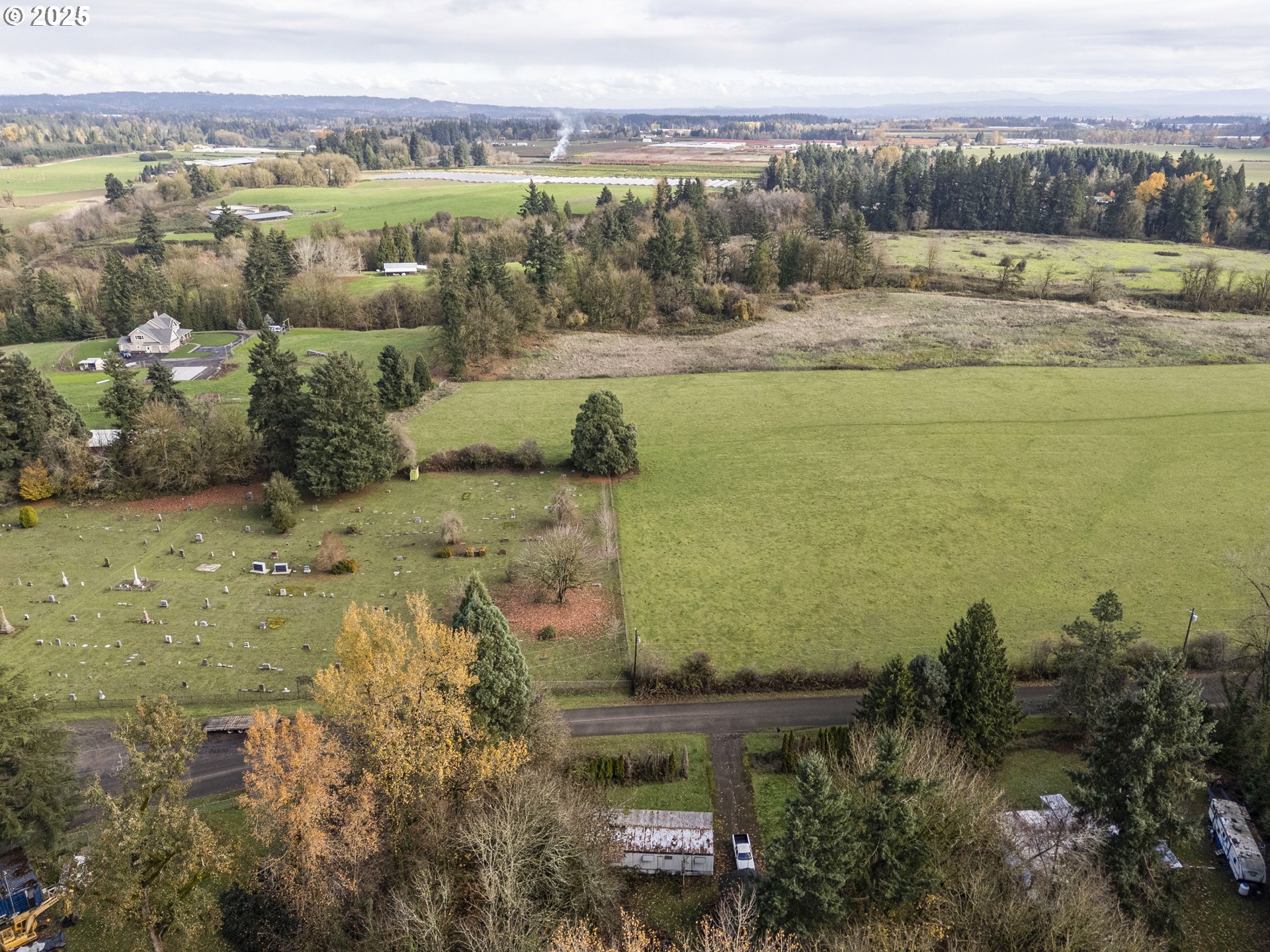 23921 Schultz Road Northeast Aurora, OR 97002 - Photo 13 of 25 a view of a lake with a mountain