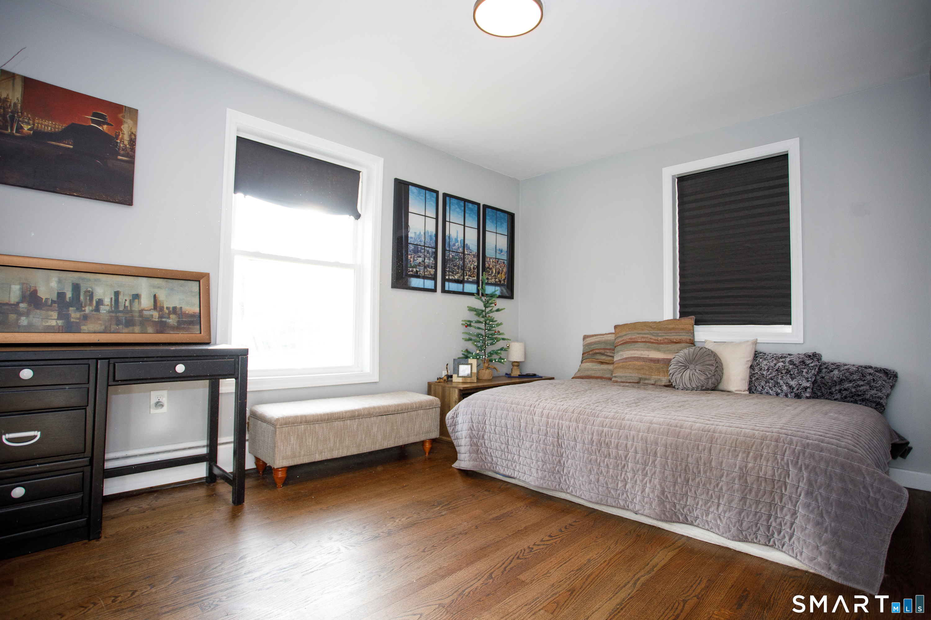 18 Richards Grove Road Waterford, CT 06375 - Photo 14 of 23 a bedroom with a bed and a night stand