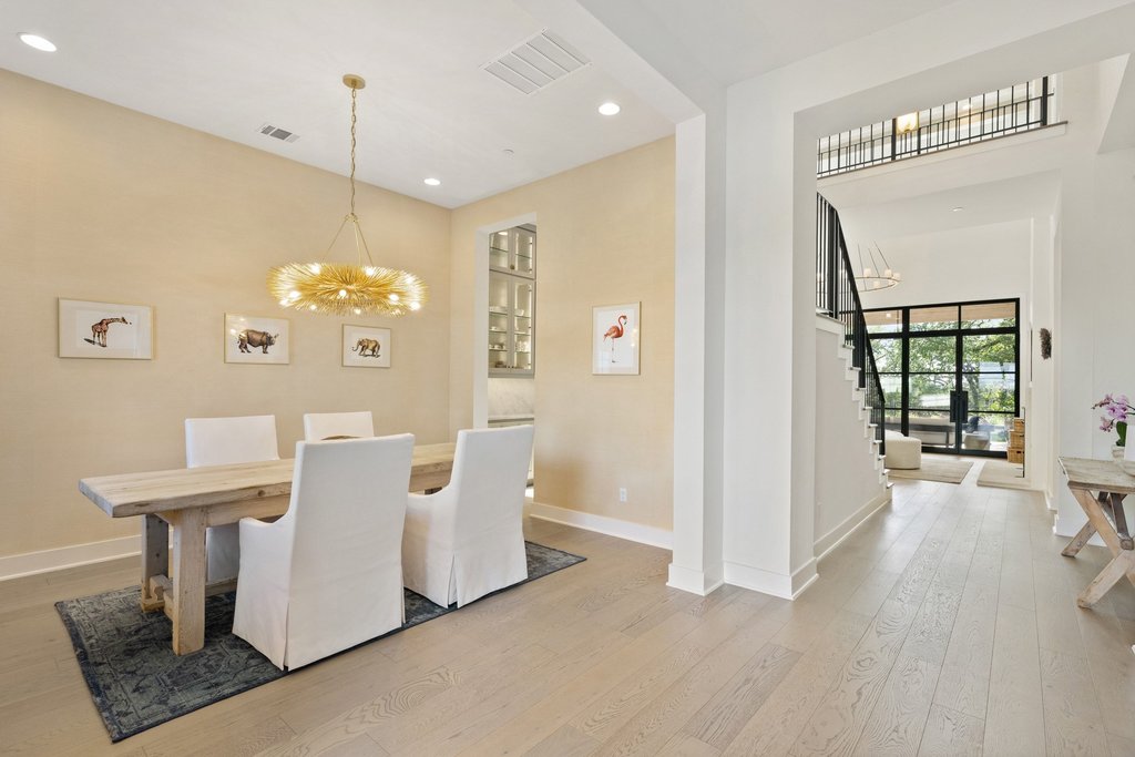 7516 Davenport Divide Road Austin, TX 78738 - Photo 15 of 40 Just off the entry foyer is the formal dining room, perfect for hosting holidays!