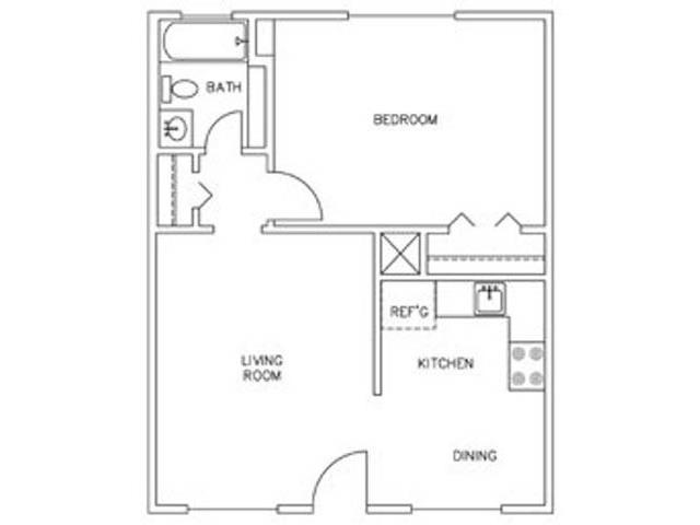 3106 Duval Street, Unit 203 Austin, TX 78705 - Photo 20 of 24 a picture of a bench in room