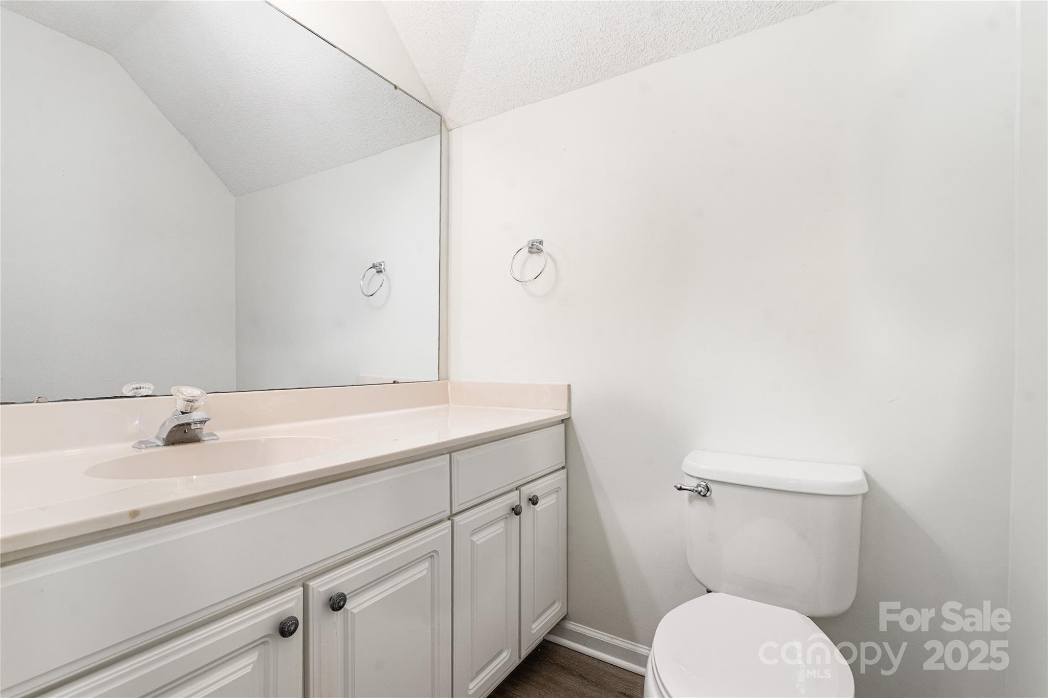 11422 Ridge Oak Drive Charlotte, NC 28273 - Photo 10 of 19 a bathroom with a sink a toilet and a mirror