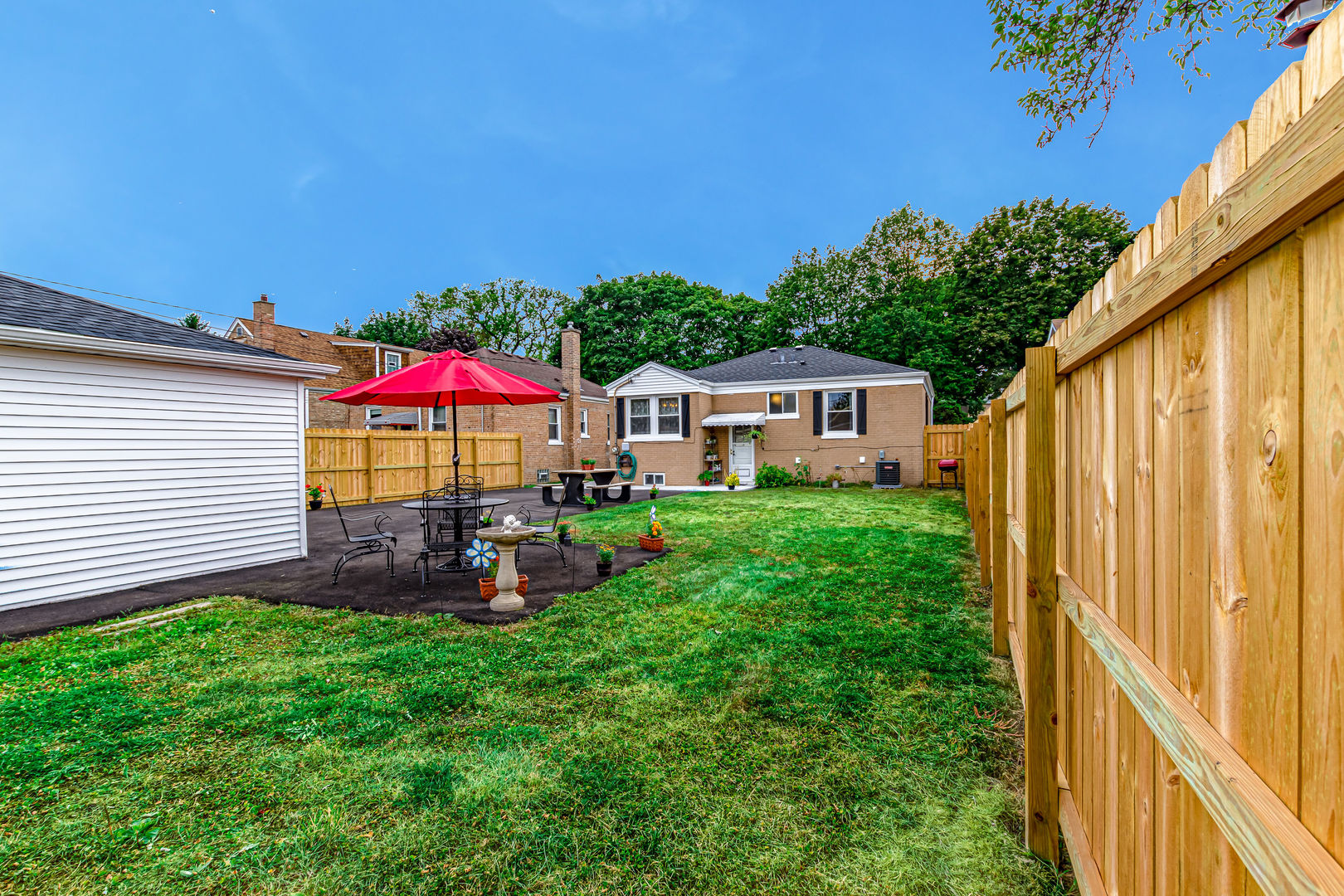 2237 Keystone Avenue North Riverside, IL 60546 - Photo 40 of 40 a view of backyard with swimming pool and outdoor seating