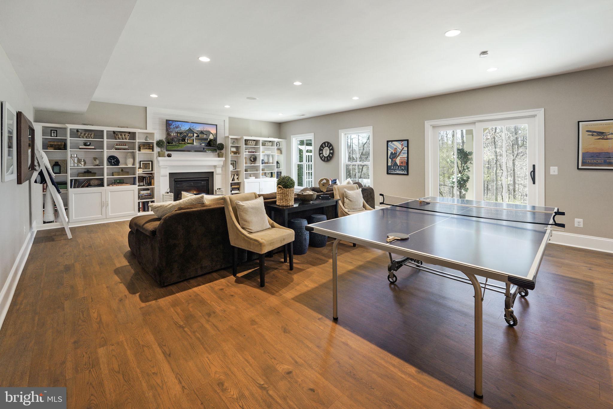 1656 Perlich Street McLean, VA 22101 - Photo 46 of 66 Walkout Lower Level Recreation Room