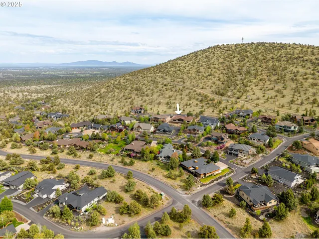 a view of an outdoor space and mountain view