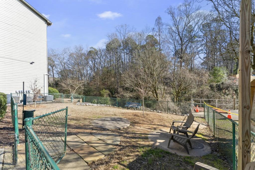 1635 Briarcliff Road Northeast, Unit 8 Atlanta, GA 30306 - Photo 23 of 25 a view of backyard with patio