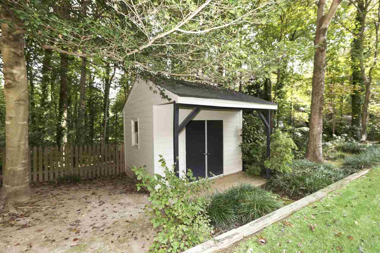 6908 Rainwater Road Raleigh, NC 27615 - Photo 22 of 25 Shed & Fenced Backyard