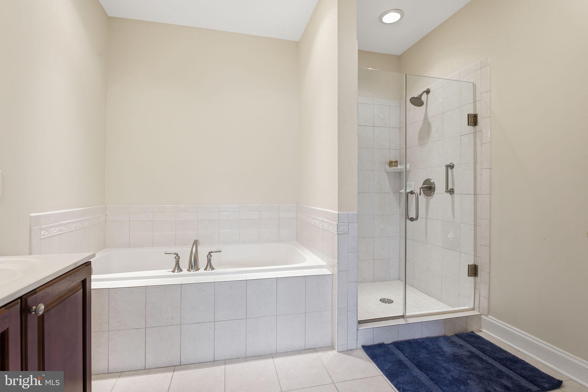 43 Shaw Street, Unit G Annapolis, MD 21401 - Photo 13 of 36 Soaking Tub and Separate Shower