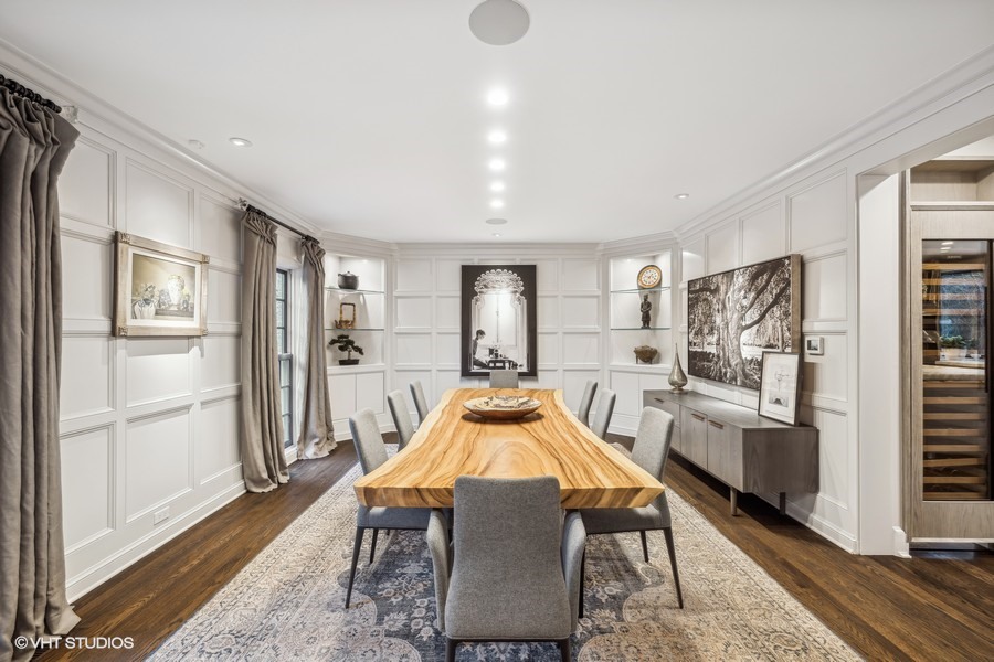 89 North Indian Hill Road Winnetka, IL 60093 - Photo 29 of 91 a living room with furniture and a refrigerator