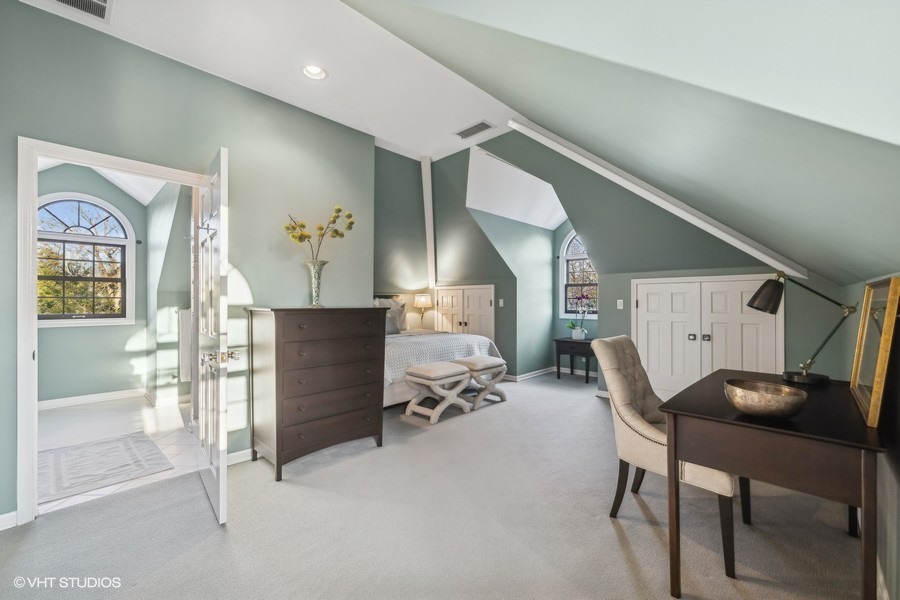 89 North Indian Hill Road Winnetka, IL 60093 - Photo 54 of 91 a dining room with furniture and a chandelier