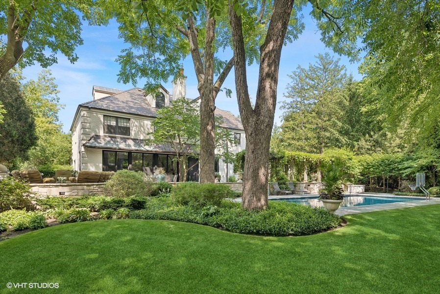 89 North Indian Hill Road Winnetka, IL 60093 - Photo 84 of 91 a view of a house with a yard