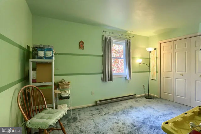 a view of a chairs in kitchen
