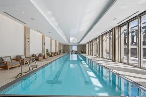 a view of city with tall buildings