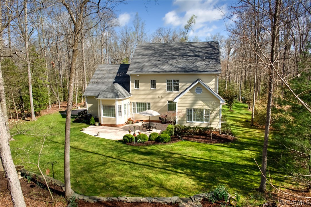 1685 Mellick Ridge Road Manakin-Sabot, VA 23103 - Photo 28 of 34 Back view of home looking over 4.5 acres