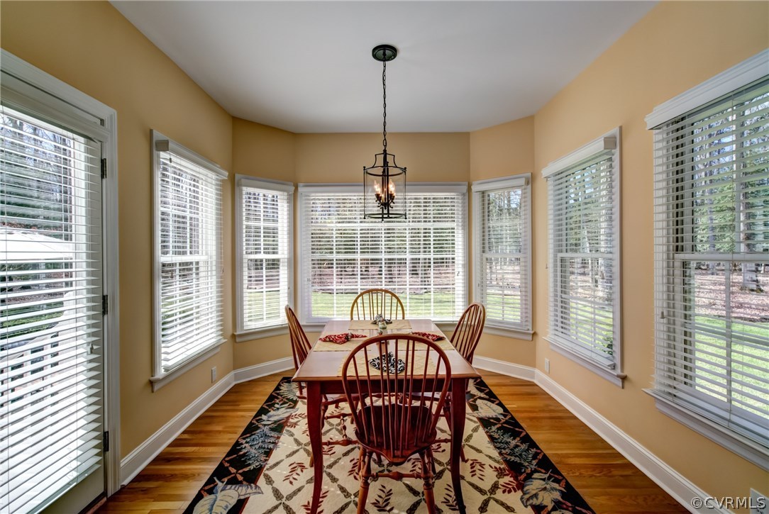 1685 Mellick Ridge Road Manakin-Sabot, VA 23103 - Photo 8 of 34 Sunroom with Hardwood Floor