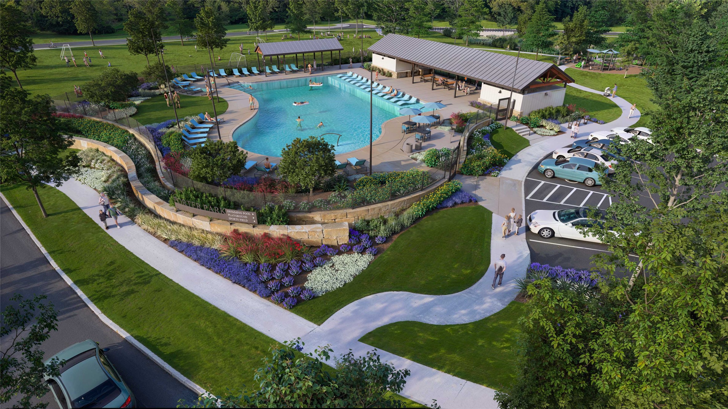 461 Young Street Buda, TX 78610 - Photo 25 of 32 an aerial view of a house