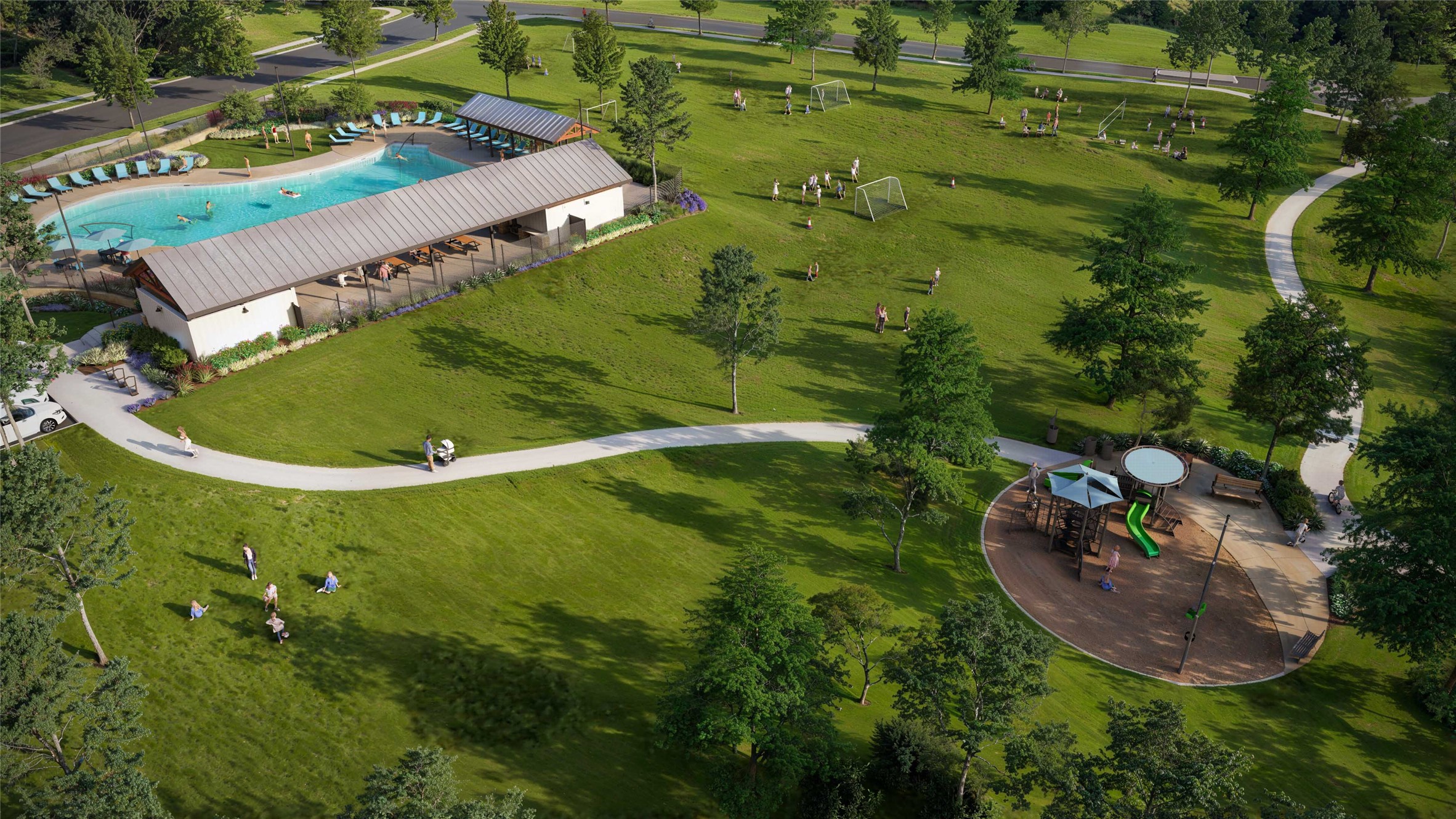 461 Young Street Buda, TX 78610 - Photo 26 of 32 an aerial view of a house