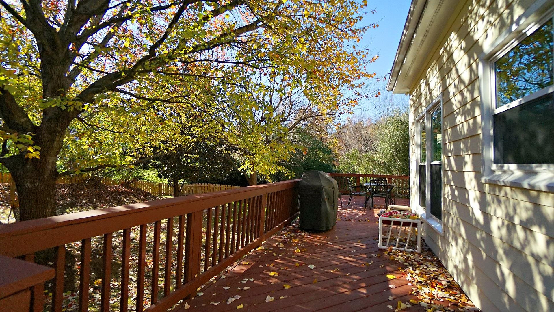 2701 Rydal Court Raleigh, NC 27613 - Photo 26 of 29 Oversized deck is great for entertaining. Deck