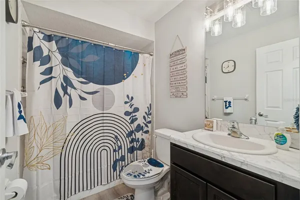 a view of a big room with a swimming pool