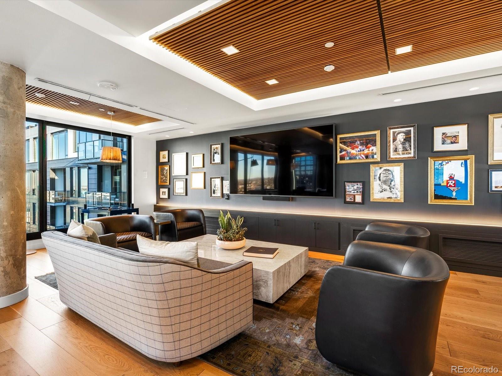 1750 Wewatta Street, Unit 1409 Denver, CO 80202 - Photo 33 of 48 a living room with furniture and window