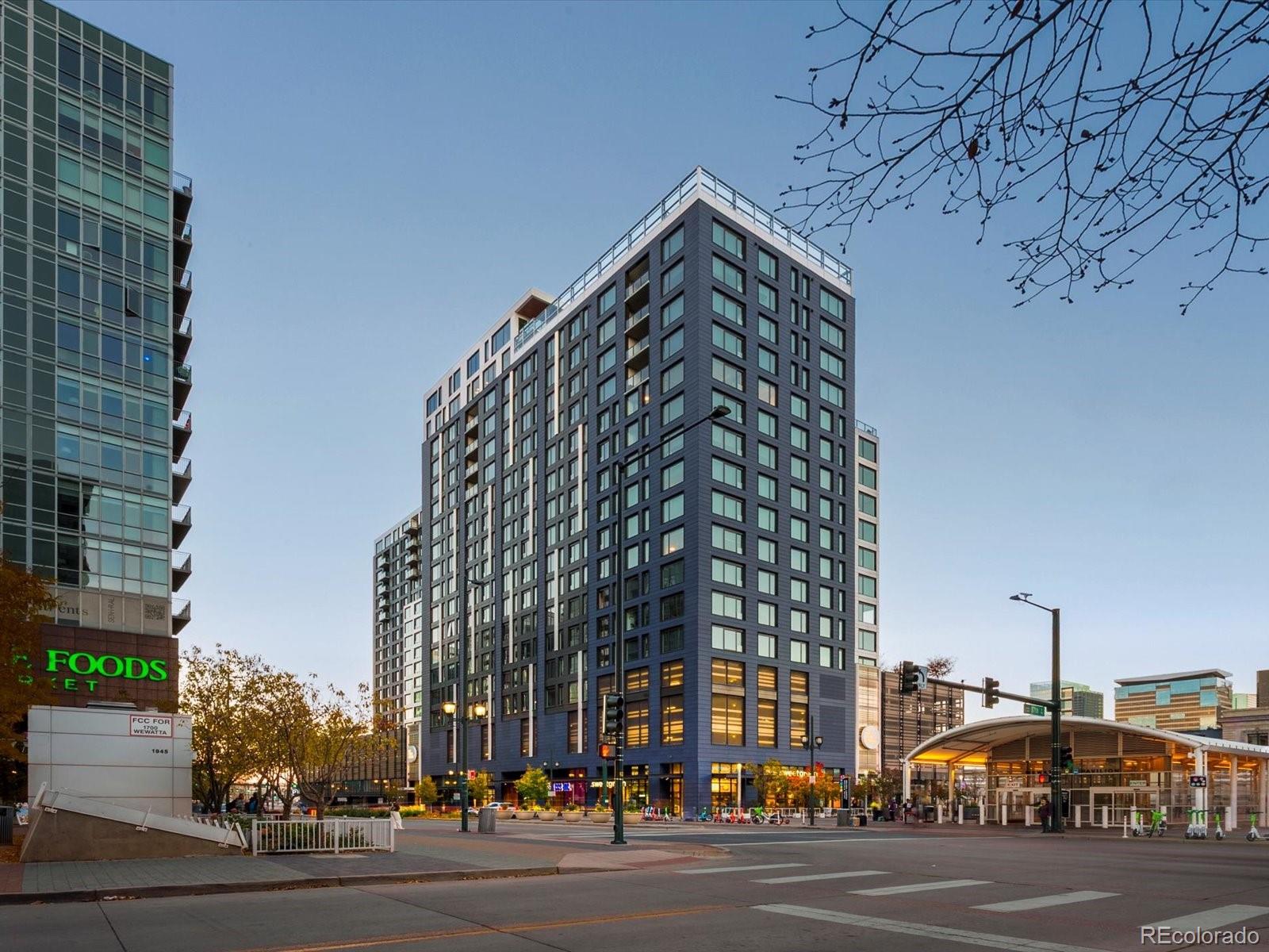 1750 Wewatta Street, Unit 1409 Denver, CO 80202 - Photo 5 of 48 a view of a building and a street