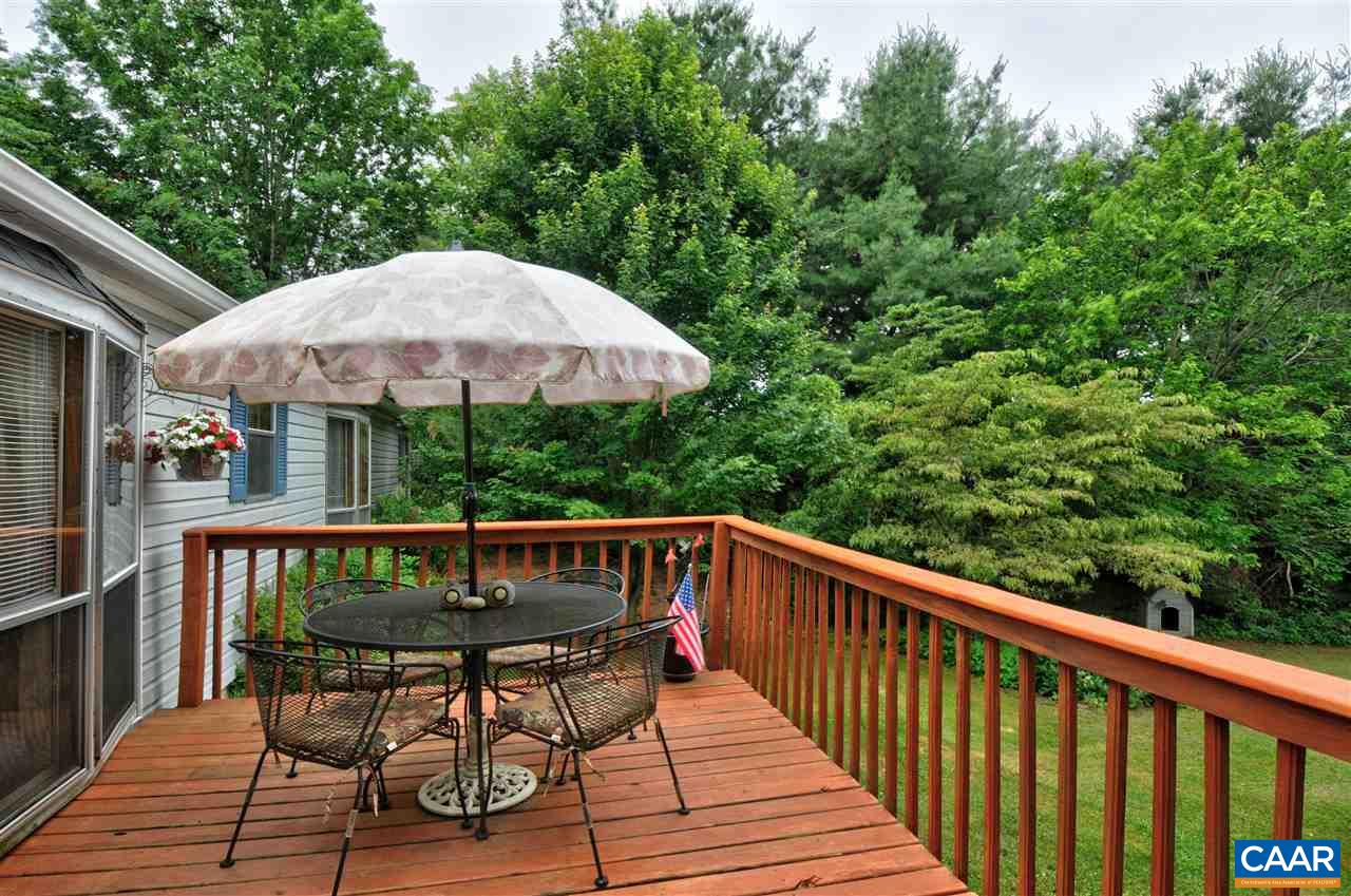 1728 Ridge Road Raphine, VA 24472 - Photo 31 of 34 a view of balcony with outdoor seating and wooden floor