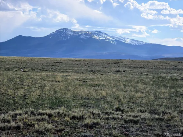 a view of an outdoor space and mountain view