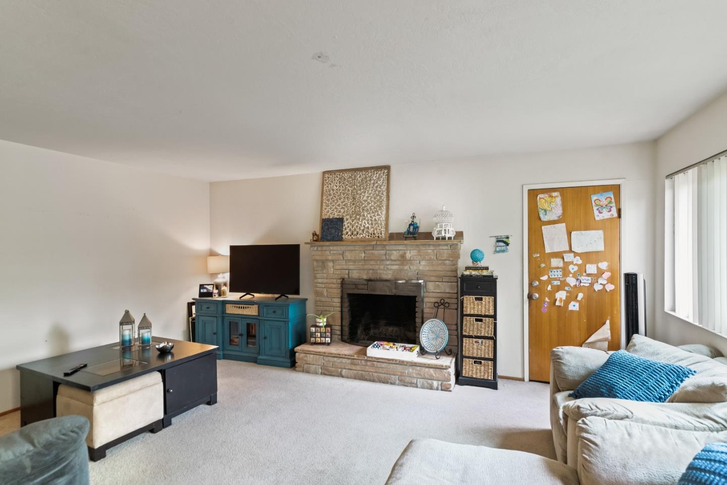 1010 Williams Way Mountain View, CA 94040 - Photo 18 of 26 a living room with furniture and a fireplace