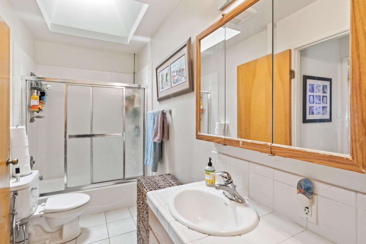 1010 Williams Way Mountain View, CA 94040 - Photo 25 of 26 a bathroom with a sink a toilet and shower