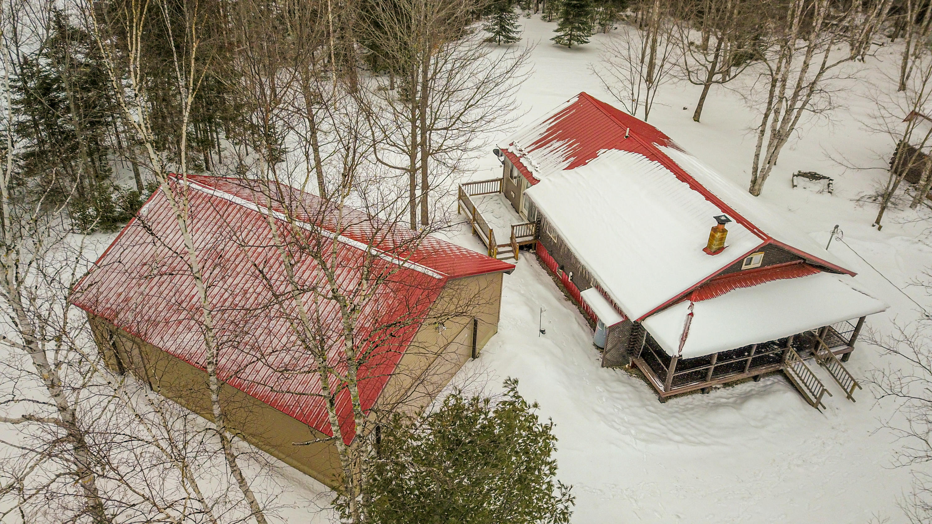 165 Townline Road Smyrna Mills, ME 04780 - Photo 2 of 64 Metal Roof