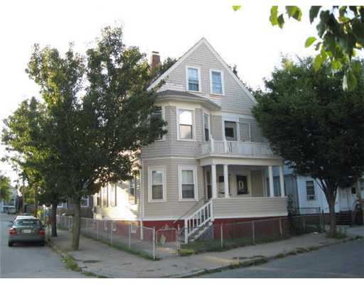 94 Ruggles Street Providence, RI 02908 - Photo 1 of 12 Exterior Front. FRONT SHOT CORNER LOT RUGGLES ST AND DICKENS ST.