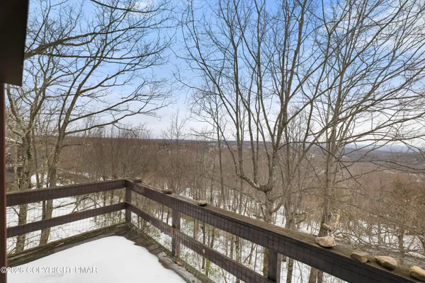 a view of city and mountain