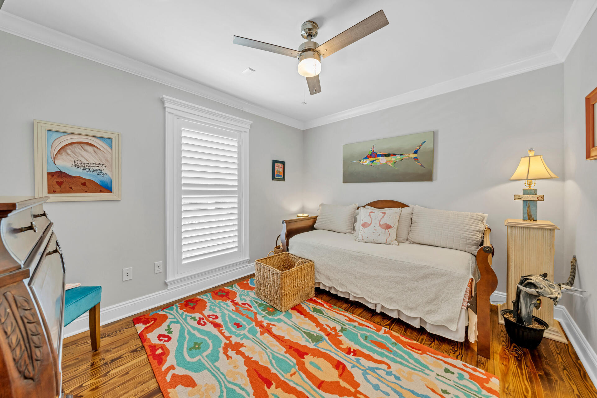 90 Delbert Lane Santa Rosa Beach, FL 32459 - Photo 22 of 47 a bedroom with bed and a window