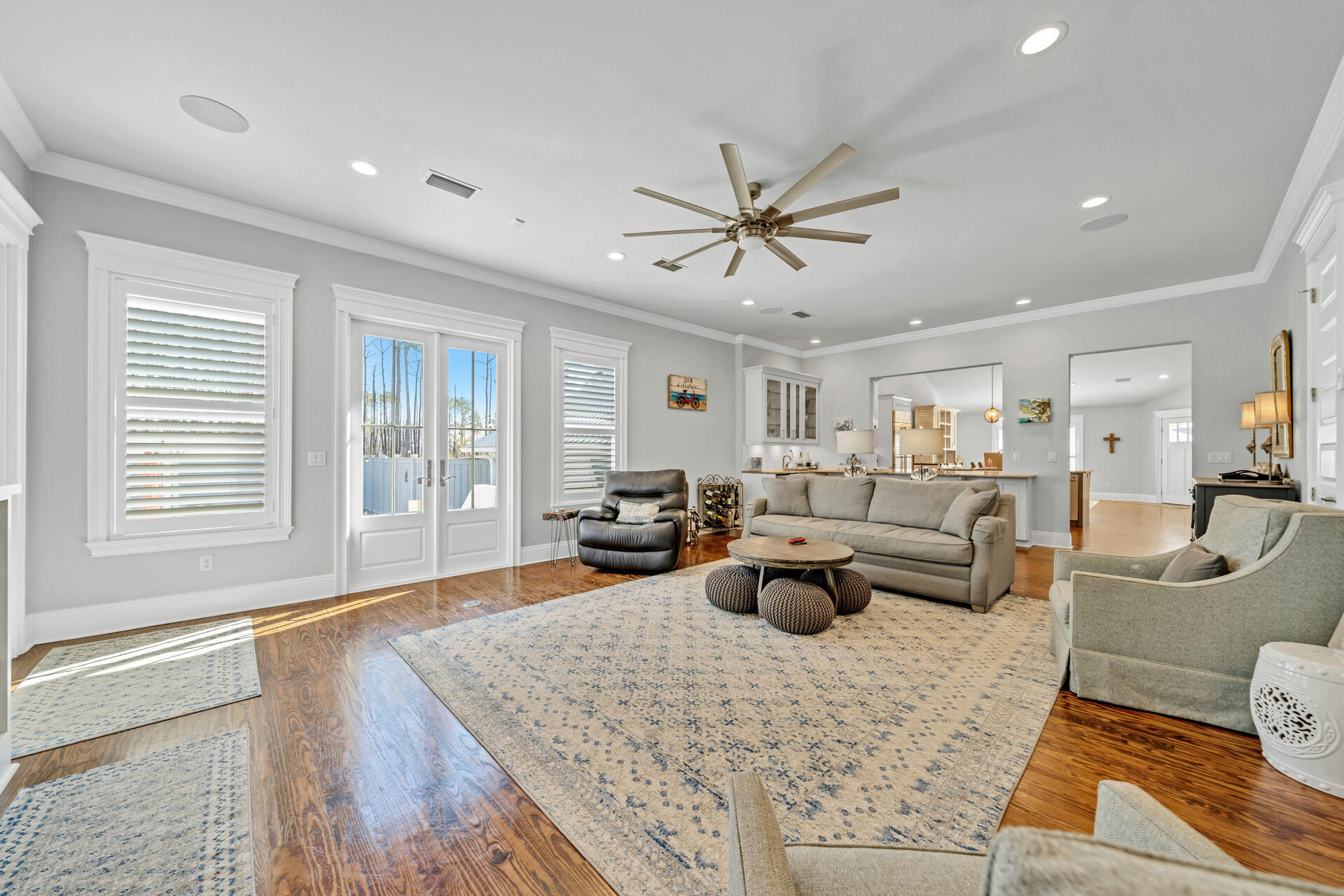90 Delbert Lane Santa Rosa Beach, FL 32459 - Photo 26 of 47 a living room with furniture and a large window