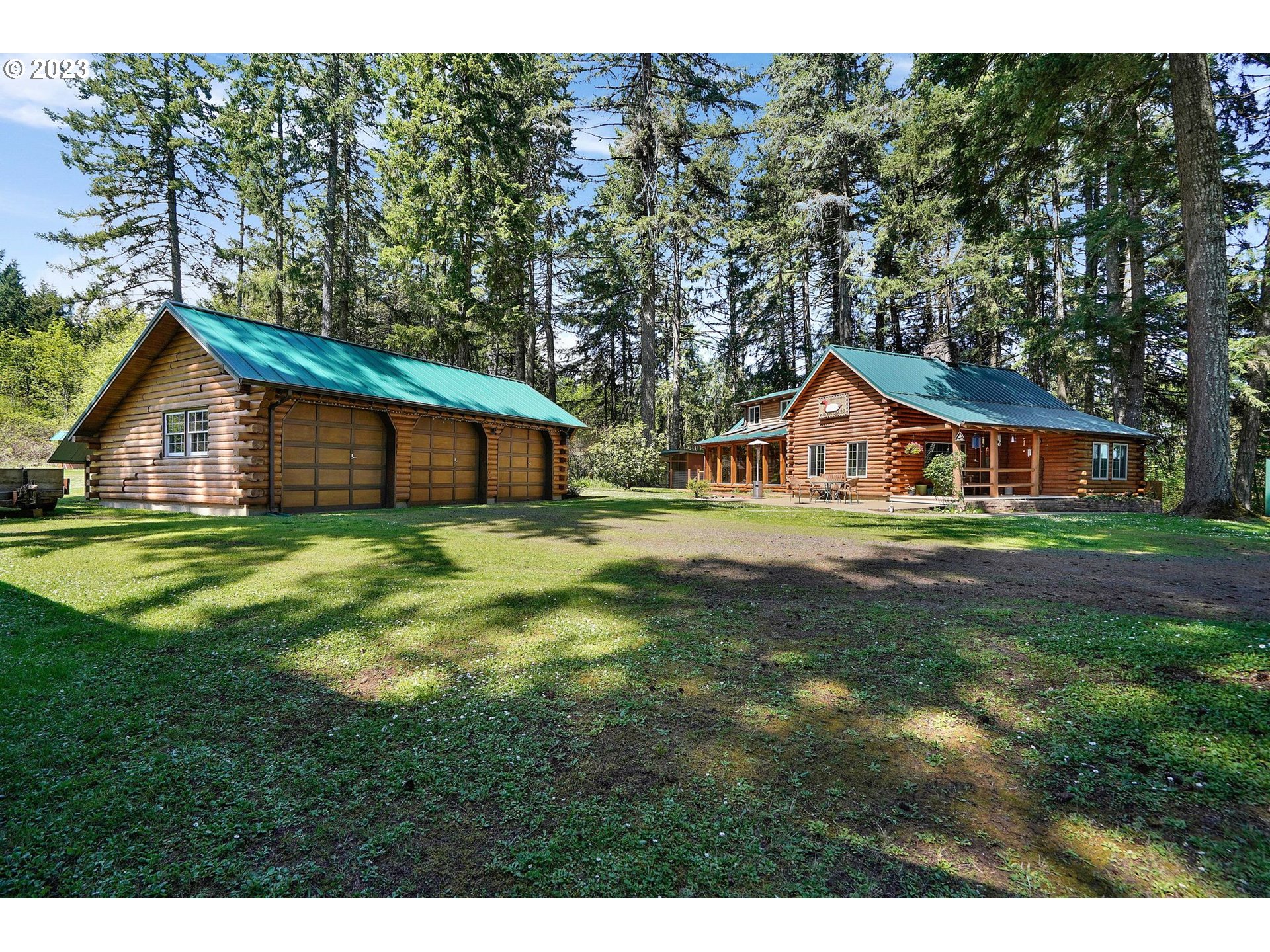5625 Cooper Hollow Road Dallas, OR 97338 - Photo 39 of 48 a front view of house with yard and green space