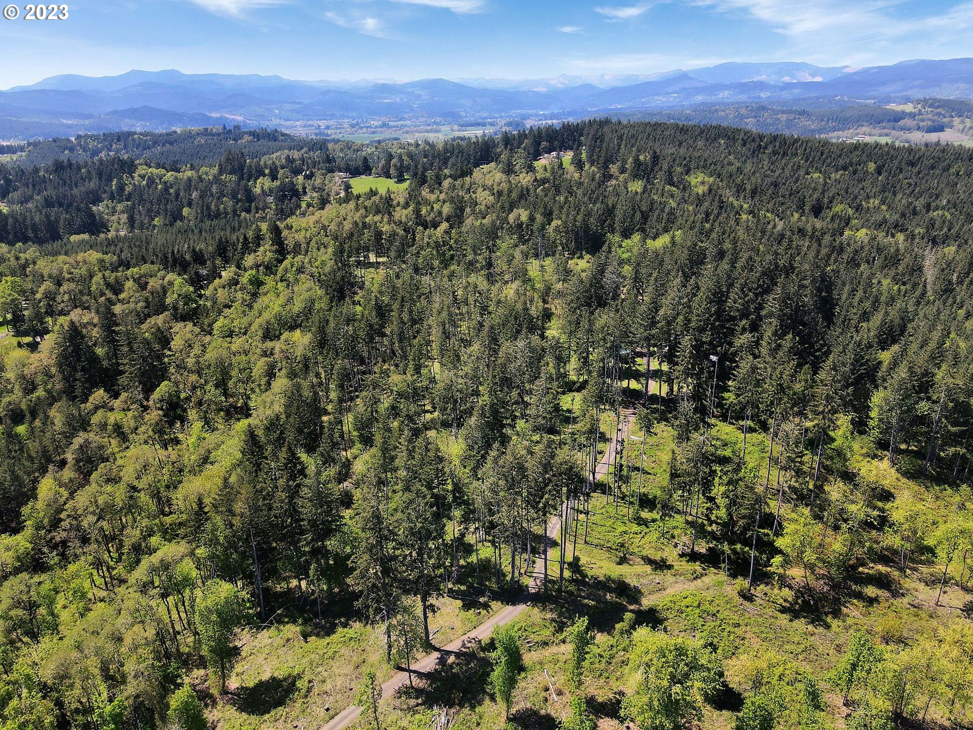 5625 Cooper Hollow Road Dallas, OR 97338 - Photo 44 of 48 an aerial view of a houses with a street