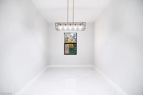 a view of a window in a room