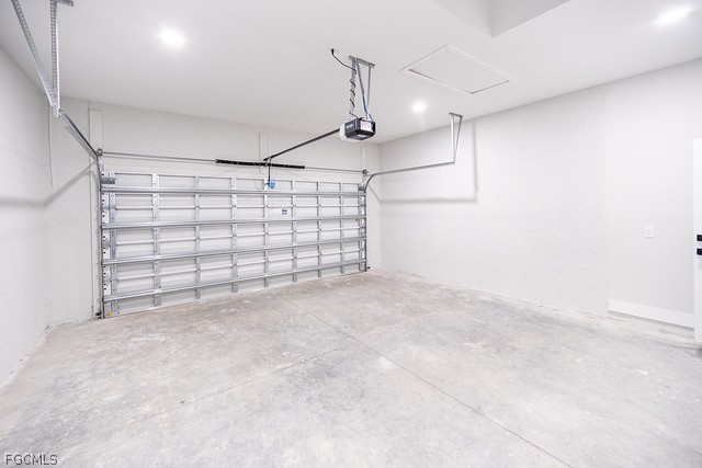 3313 36th Street Southwest Lehigh Acres, FL 33976 - Photo 23 of 27 a view of a garage