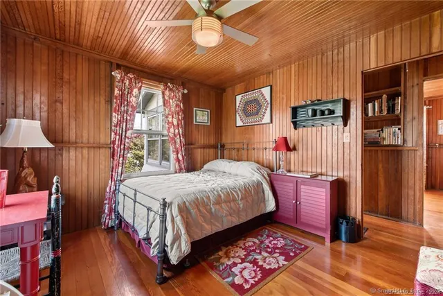 a very nice looking room with a large window