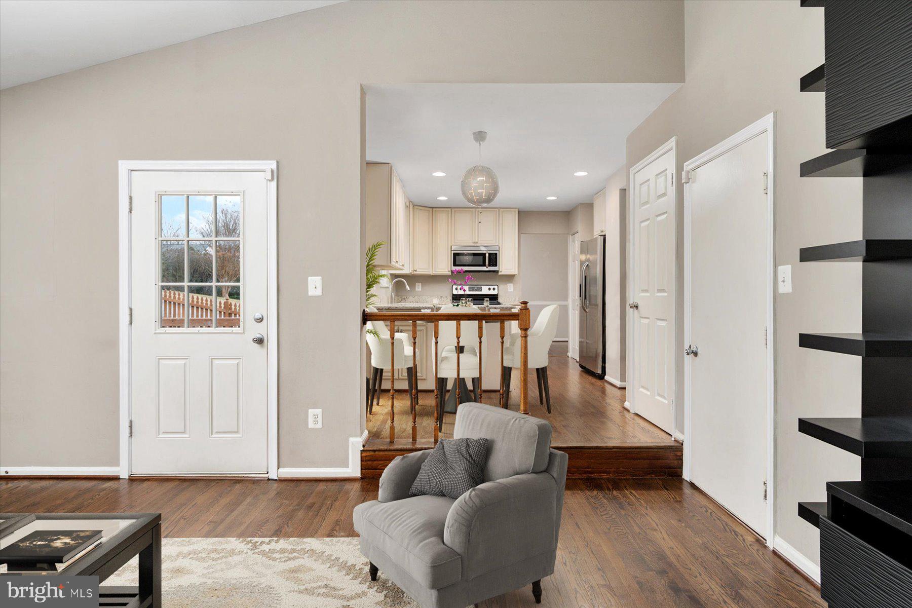 3012 Beethoven Way Silver Spring, MD 20904 - Photo 16 of 35 Living space opens to deck *virtually staged*
