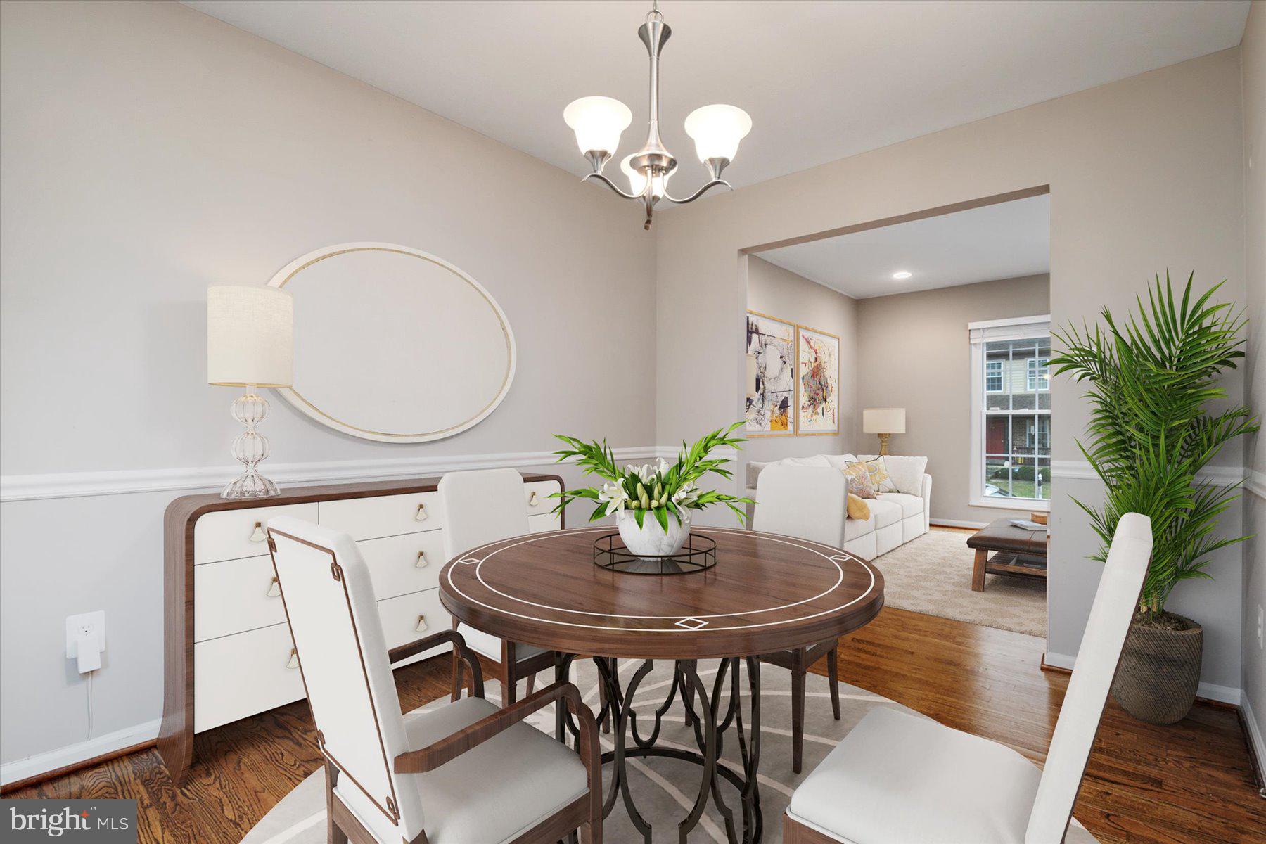 3012 Beethoven Way Silver Spring, MD 20904 - Photo 8 of 35 Separate dining room *virtually staged*