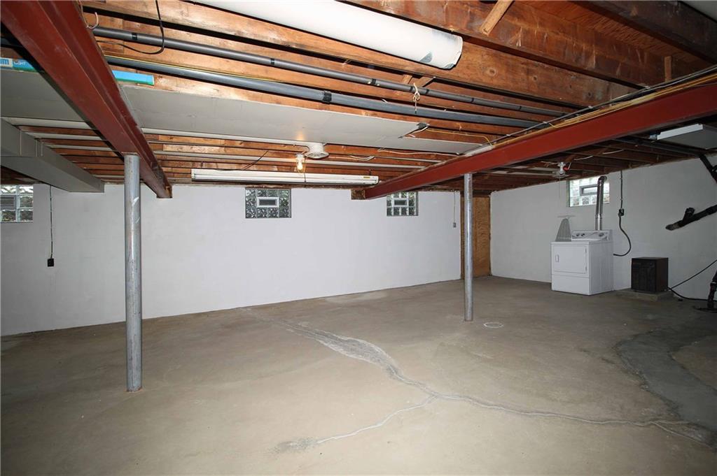 258 Douglass Road Beaver Falls, PA 15010 - Photo 20 of 25 More of the Lower Level. Notice the Glass Block Windows with Vents for Air Circulation !!