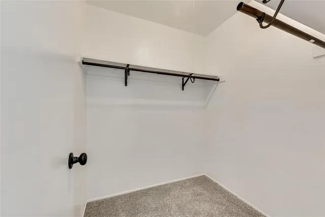 a view of a rack on the wall