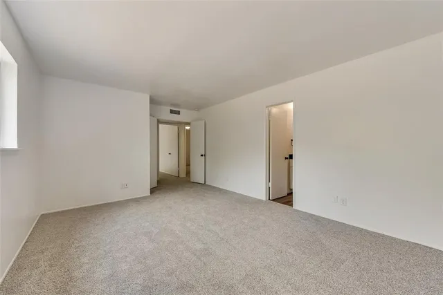 a view of empty room